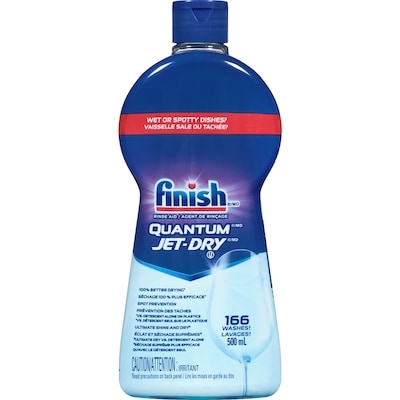 Finish Jet-Dry, Dishwasher Rinse Aid, Quantum, Dishwasher Rinse Agent & Drying Agent 500 ml, $3.20/100ml