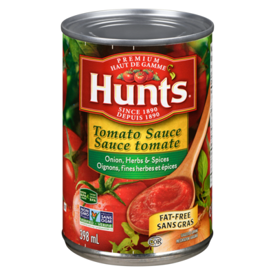Hunt’s Sauce tomates italiennes 398 ml, 0,70 $/100ml