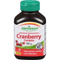 Jamieson Maximum Concentrate Cranberry Complex Capsules, 500 mg 60 ea, $0.44/1ea