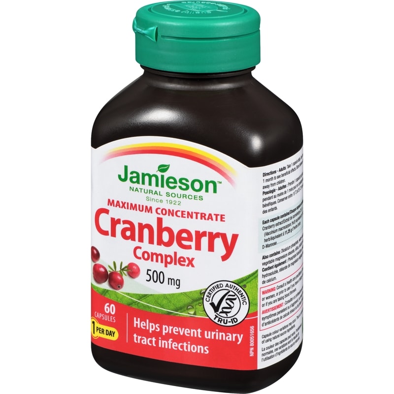Maximum Concentrate Cranberry Complex Capsules, 500 mg