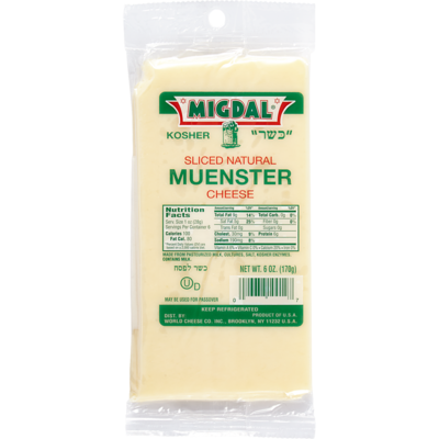 Migdal Fromage munster tranché casher 170 g, 4,99 $/100g