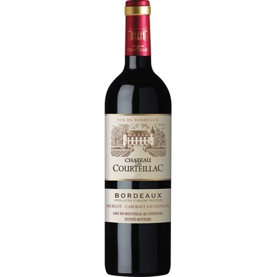 Chateau De Courteillac Bordeaux Wine (ID required at pick-up) 750 ml, $2.21/100ml