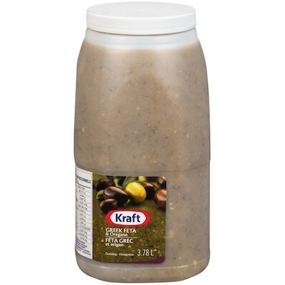 Kraft Vinaigrette aux tomates séchées au soleil et origan 3.78 l, 0,93 $/100ml