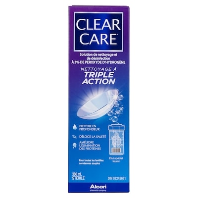 Solution pour verres de contact