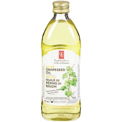le Choix du Président Huile de pépins de raisin pure à 100 % 750 ml, 1,33 $/100ml