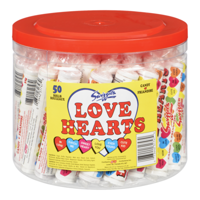 Regal Love Hearts 50 ea, $0.42/1ea