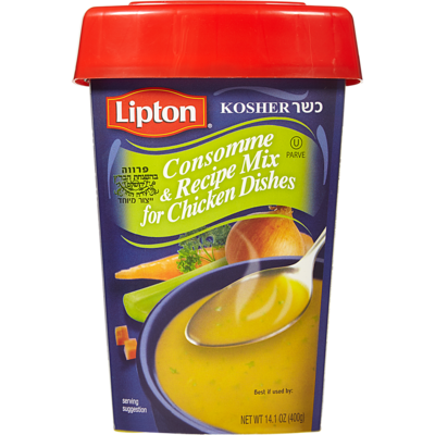 Lipton Base de bouillon de poulet pareve casher 400 g, 2,00 $/100g