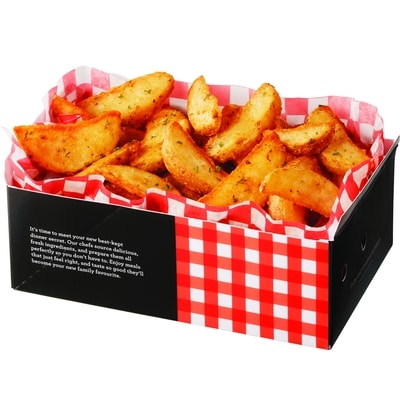 null Large Potato Wedges  (After 11am) 600 g, $1.17/100g