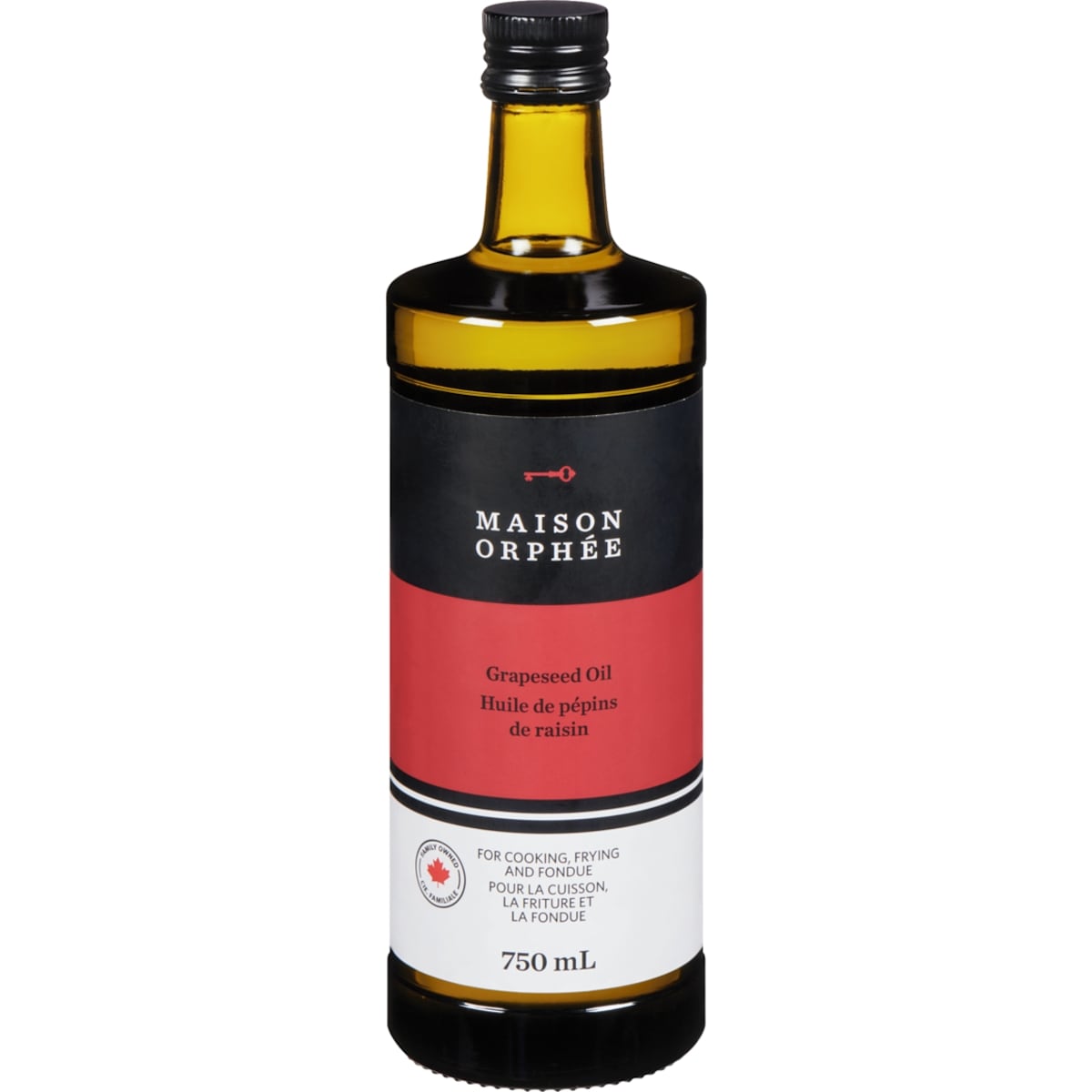 Maison Orphée Huile de pépins de raisin 750 ml, 2,27 $/100ml