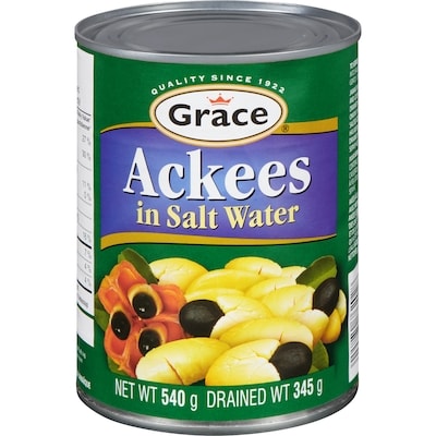 Grace Ackees In Salt Water 540 ml, $1.85/100ml