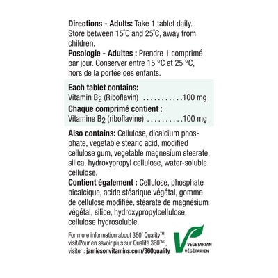 Vitamin B2 100 mg