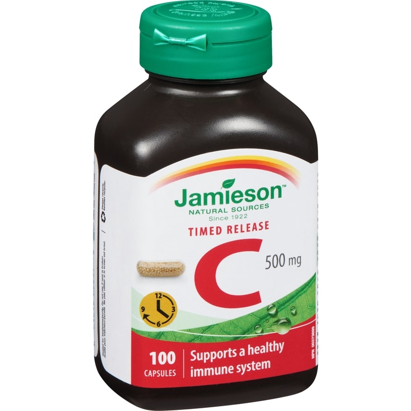 Vitamin C 500 mg Timed Release Capsules