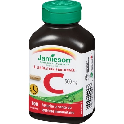 Capsules à dégagement graduel de vitamine C 500 mg