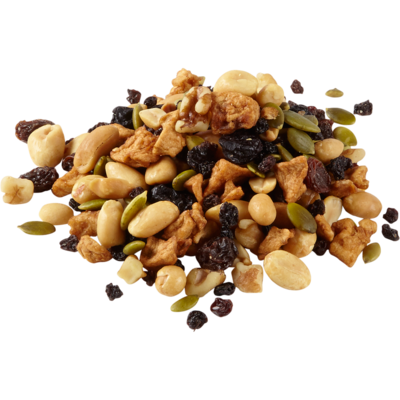 null Mélange du randonneur aux bleuets 2,09 $/100g 20,90 $/1kg