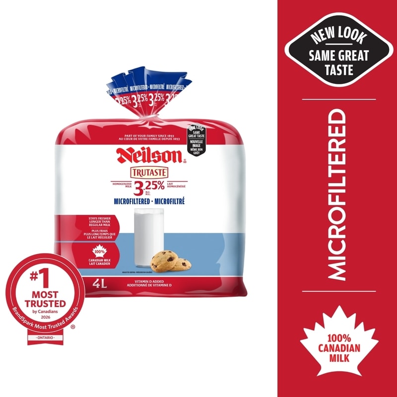 Neilson 3.25% Microfiltered Milk - 4 l | Zehrs