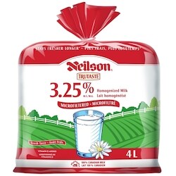 milk専用　5年　10、11、12、1月　4回分 Neilson 3.25% Microfiltered Milk - 4 l | No Frills Online