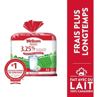 Neilson Lait microfiltré 3.25% 4 l, 0,19 $/100ml