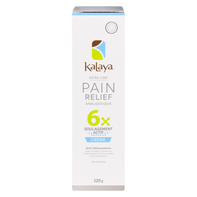 Kalaya Analgésique 6 ingrédients actifs 120 g, 16,66 $/100g