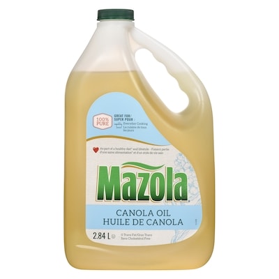 Mazola Canola Oil 2.84 l, $0.53/100ml