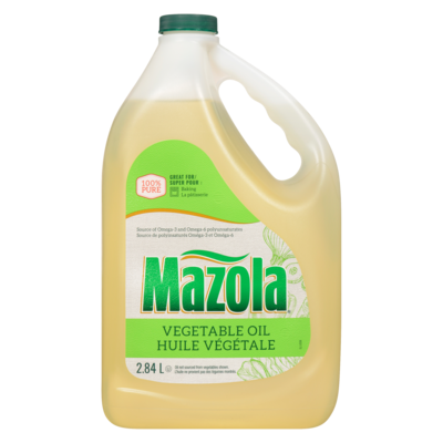 Mazola Huile de canola 2.84 l, 0,60 $/100ml