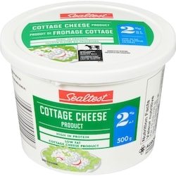 Sealtest 2% Cottage Cheese 500 g, $1.10/100g