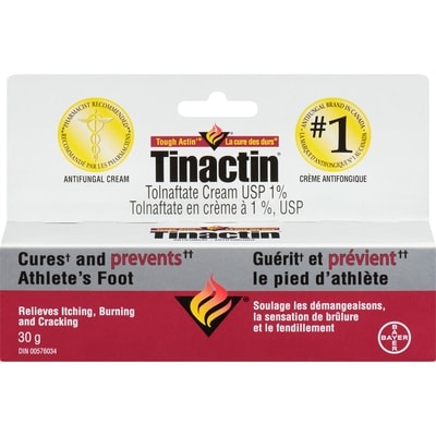 Tinactin Cream, Antifungal treatment 30 g, $68.30/100g