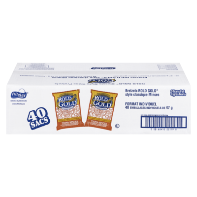 Frito-Lay Bretzels minces Rold Gold 40x47.0 g, 1,81 $/100g