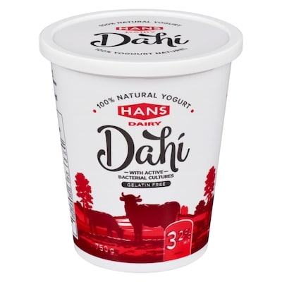 Hans Dairy 3.2% Natural Yogurt 750 g, $0.33/100g