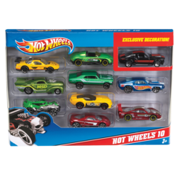 Hot Wheels Bsc 10-Car Pack 54886 1 ea, $20.00/1ea