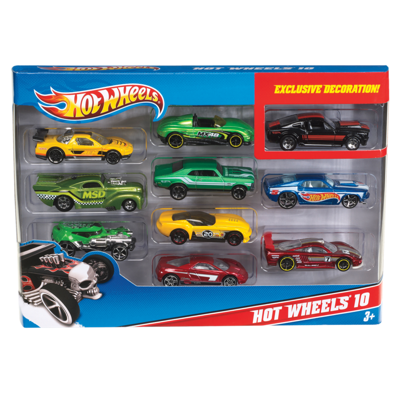 Hot Wheels Bsc 10-Car Pack 54886 - 1 ea | Real Canadian Superstore