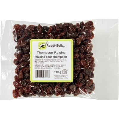 null Thompson Raisins $0.97/100g $9.68/1kg