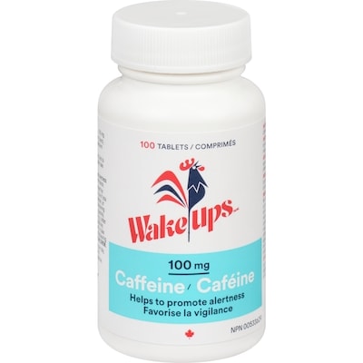 Wake Ups Tablets 100 ea, $0.14/1ea