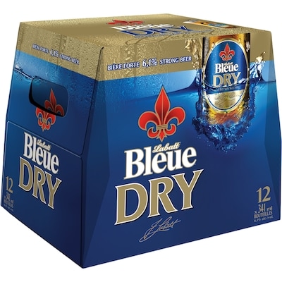 Labatt Bleue Labatt Bleue Dry (Pièce d’identité requise au moment du ramassage) 12x341.0 ml, 0,51 $/100ml