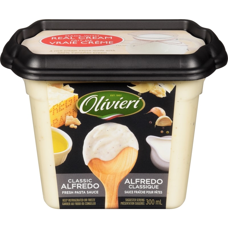 Olivieri Pasta Sauce, Classic Alfredo - 300 ml | No Frills Online