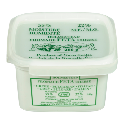 Homestead Fromage féta 250 g, 3,72 $/100g