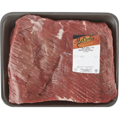 Continental Bœuf casher 1re coupe de pointe de poitrine 63,91 $/1kg 29,00 $/1lb