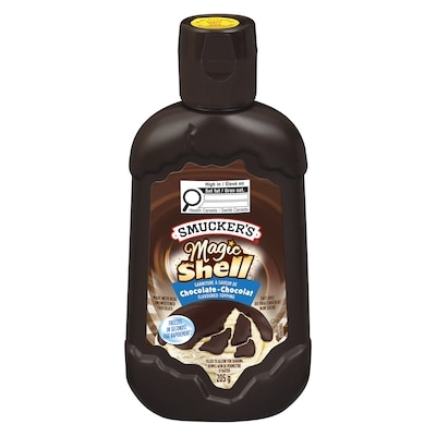 Smuckers Magic Shell Chocolate Flavoured Topping 205 g, $2.43/100g
