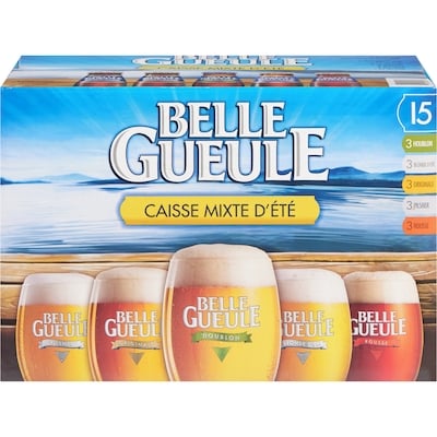 Belle Gueule Caisse mixte Belle Gueule, 5,2 % (Pièce d’identité requise au moment du ramassage) 15x341.0 ml, 0,39 $/100ml