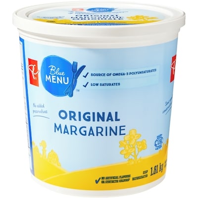 PC Blue Menu Original Margarine 1.81 kg, $0.55/100g