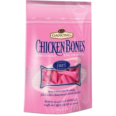 Ganong Authentique bonbon poulet 180 g, 3,88 $/100g
