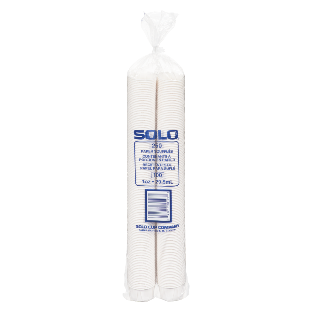 Solo Paper Portion Cup, 1oz 250x250.0 ea, $0.01/1ea