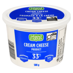 Island Farms Cream Cheese 500 g, $1.36/100g