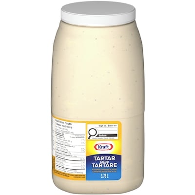 Kraft Tartar Sauce 3.78 l, $0.74/100ml