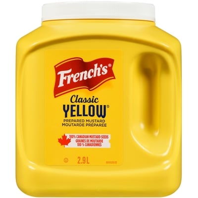 French’s Moutarde Préparée Jaune Classique 2.9 l, 0,23 $/100ml