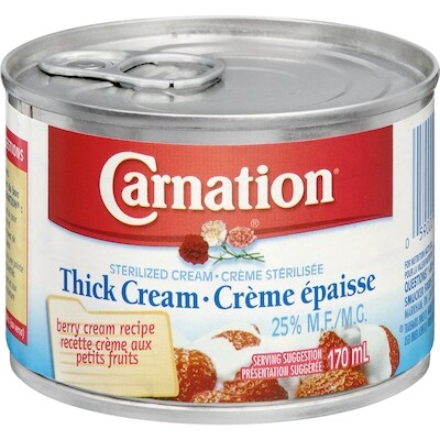 Carnation crème épaisse 170 ml, 2,94 $/100ml