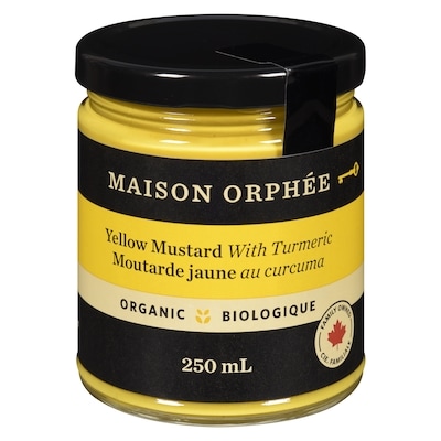 Maison Orphee Yellow Mustard With Turmeric Organic 250 ml, $1.40/100ml