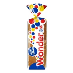 Wonder White Bread with added Oat Hull Fibre  675 g, $0.52/100g