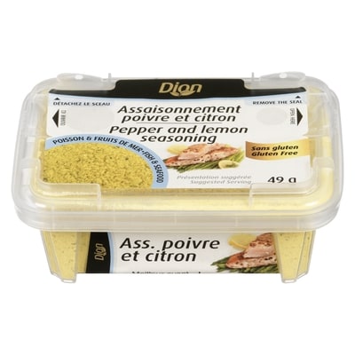null Poisson & fruits de mer assaisonnement poivre et citron 49 g, 8,14 $/100g