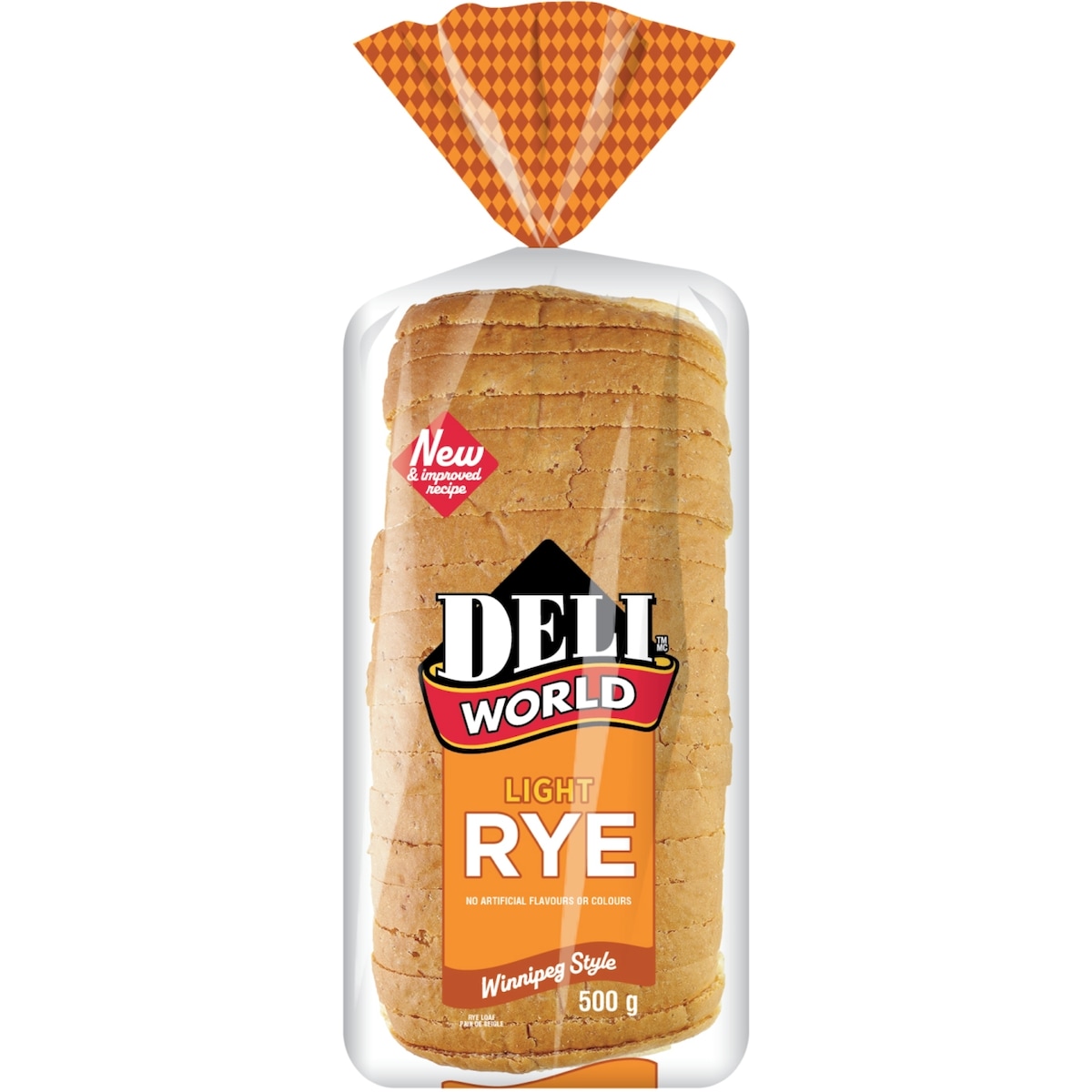 Deli World Light Rye Bread