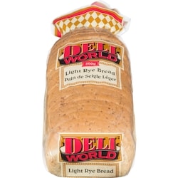 Deli World Pain de seigle léger 500 g, 0,70 $/100g